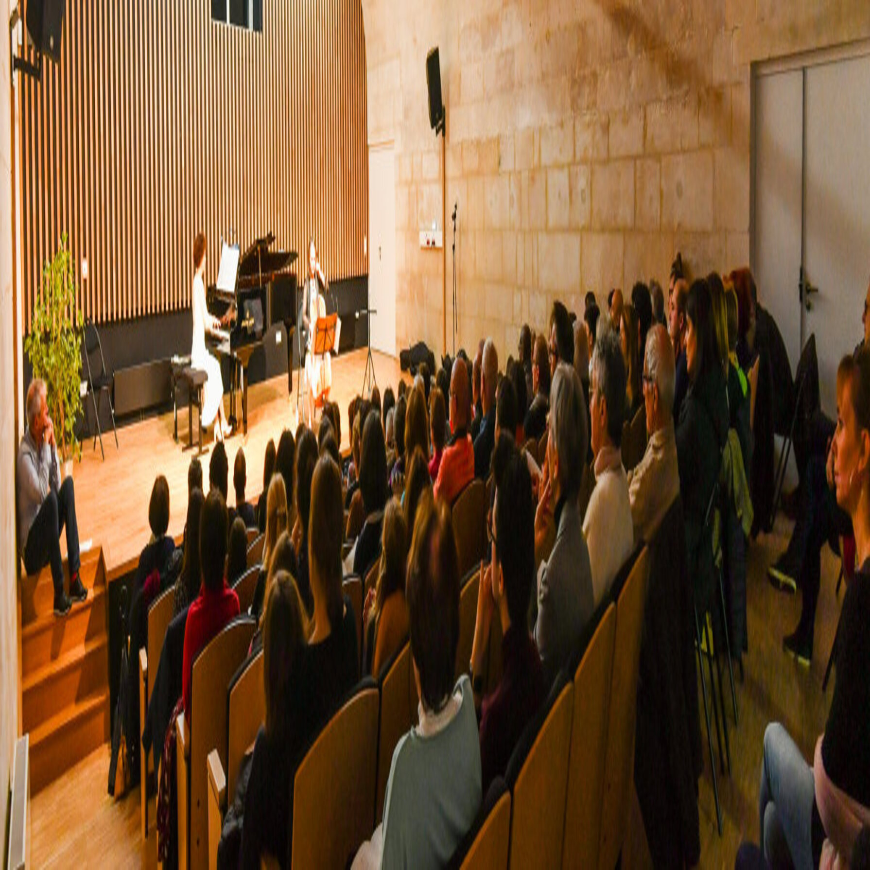 Concert a l'auditorium du conservatoire Auguste-Tolbecque